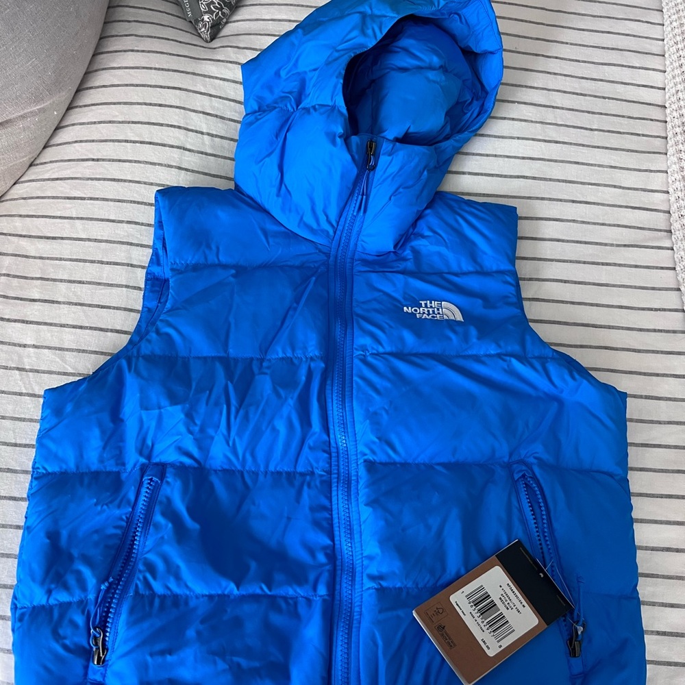 The North Face Blue Puffer Vest $150